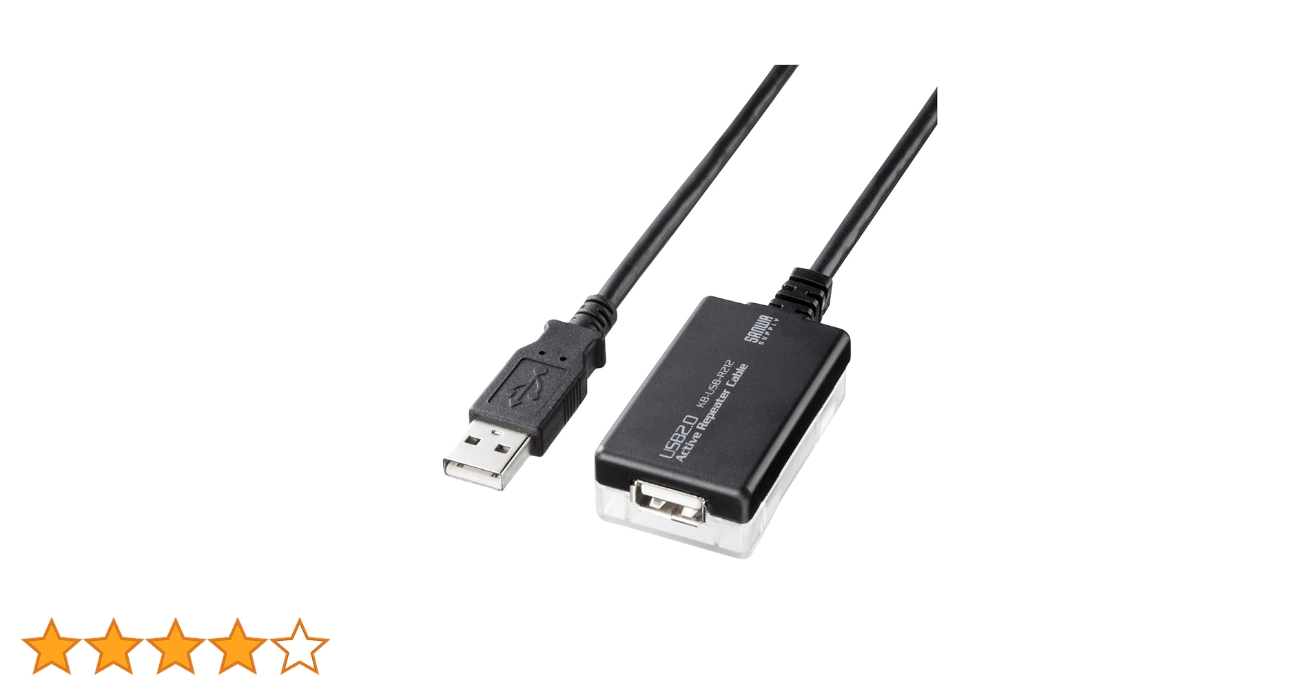 USB ケーブル KB-USB-R212 2セット Amazon.co.jp: サンワサプライ(Sanwa Supply) 12m延長USB2.0